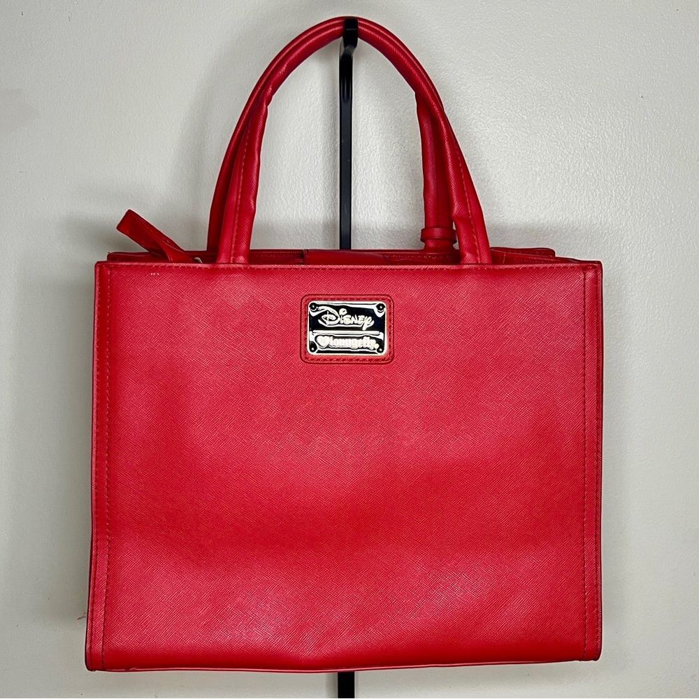 Loungefly Snow White red tote with Crossbody strap - Rare - Picture 2 of 5